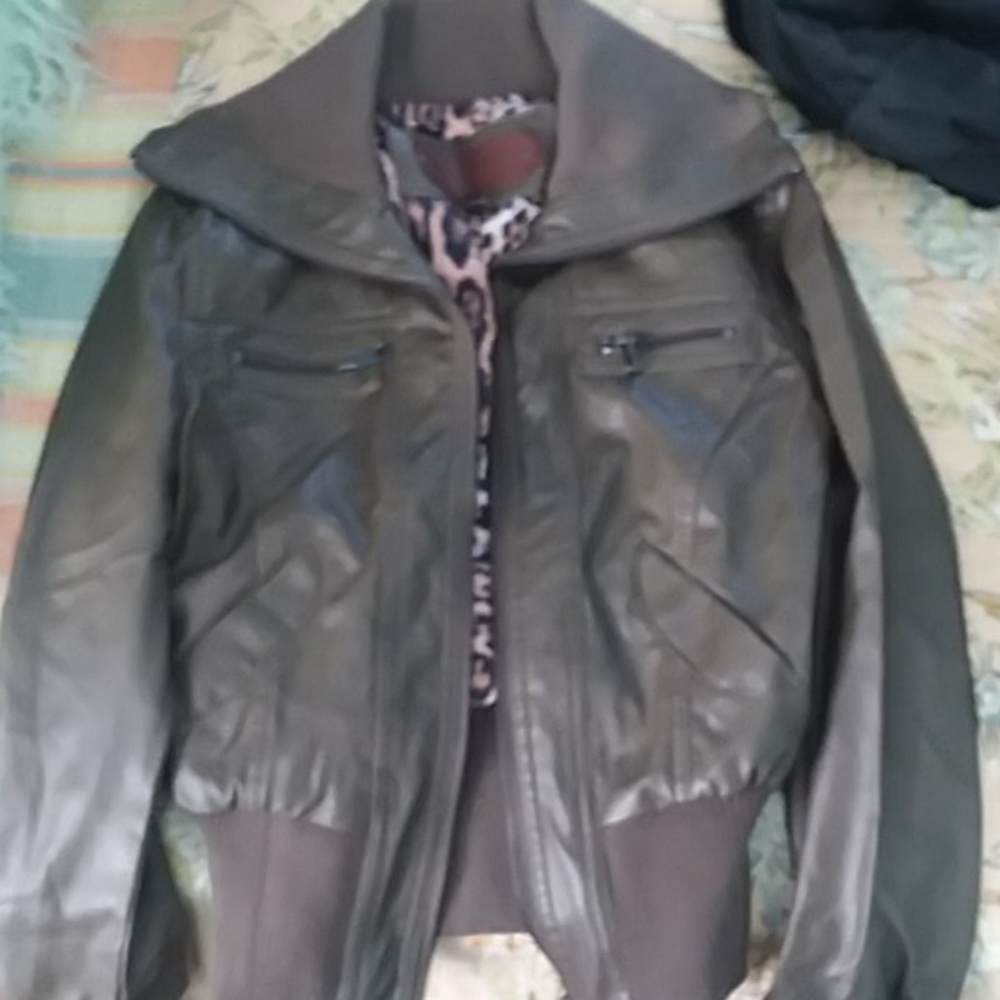 Pleather jacket
